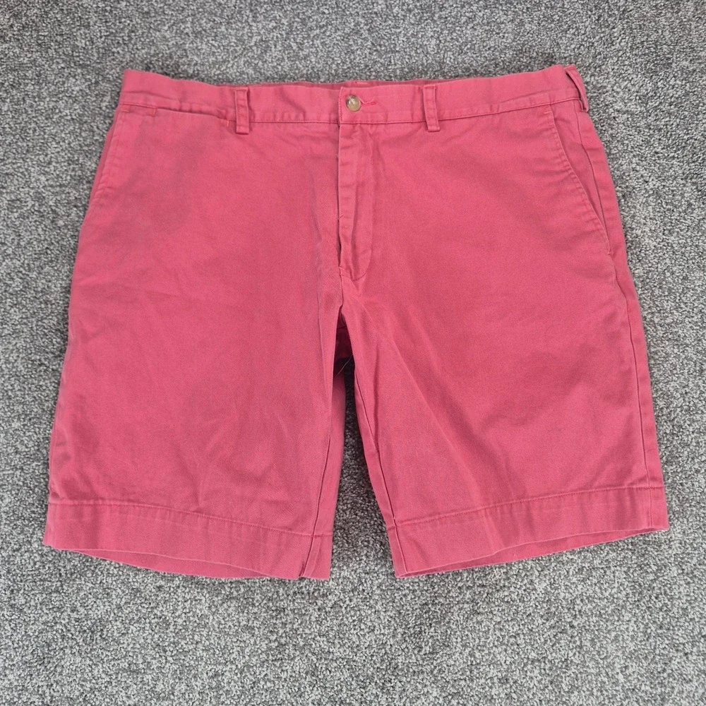 Polo Ralph Lauren Shorts Mens 36 Pink Classic‎ Fit 9 Inch Chino Cotton Preppy